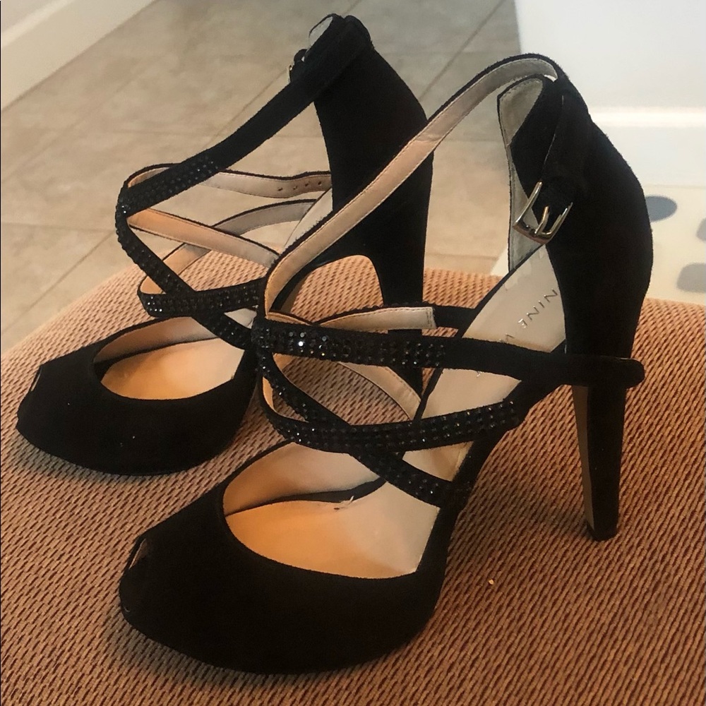 Black Nine West Heels